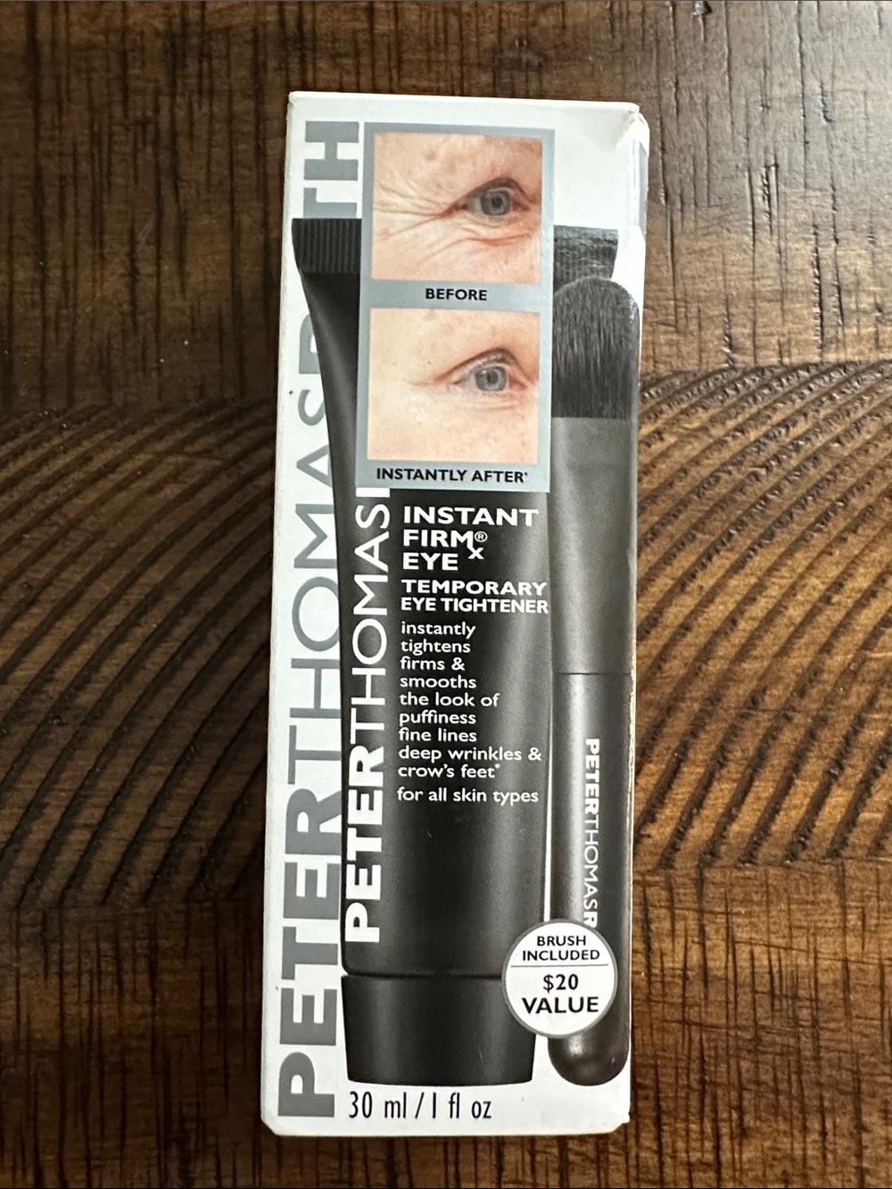 Peter Thomas Roth Instant Firmx Eye Temporary Eye Tightener with Brush